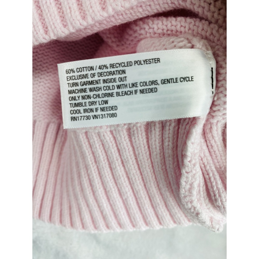 2/$30 Wild Fable Dump Him Knit Sweater Women Sz 2XL Pink Funny Sweater Spellout - Picture 7 of 13